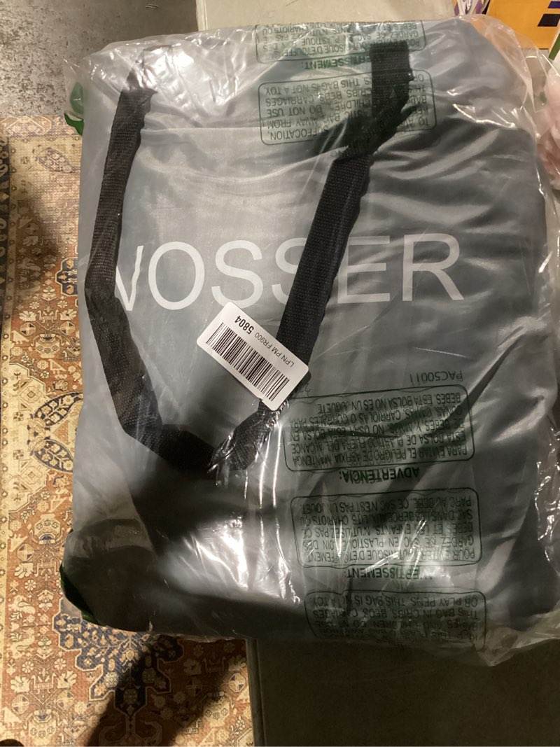 Condition photo showing Good Condition for Air Mattress Queen with Built in Pump,18'' Inflatable Mattress 2 Mins Self-Inflation/Deflation,Thicker Blow up Mattress Leak-Proof,Flocked Top Air Bed with Storage Bag for Home, Camping & Guests Grey Queen 18 inch