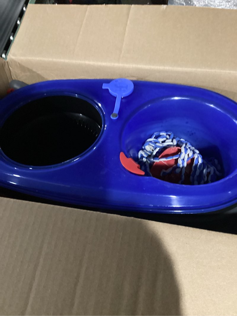 Condition photo showing Good Condition for O-Cedar RinseClean Spin Mop & Bucket System | Clean with Water | Removes 99% of Bacteria Plastic Rinseclean Spin Mop & Bucket Cleaning System