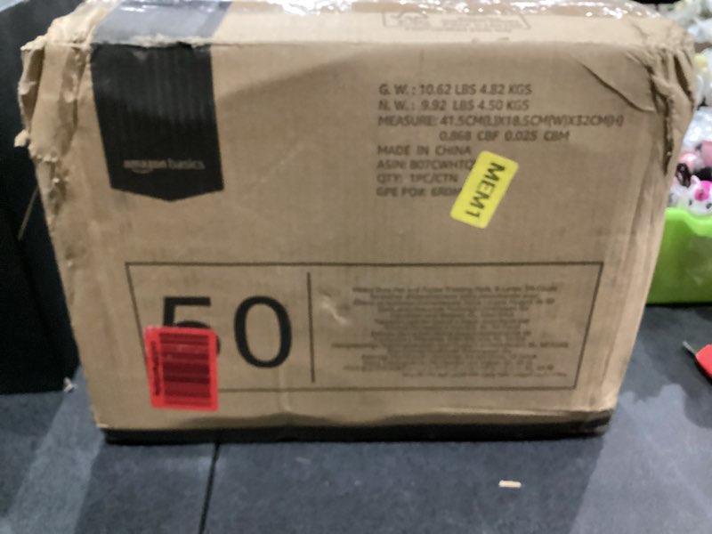 Condition photo showing New/Like New for Amazon Basics X-Large Absorbent Puppy Pads, Leak-Proof, Quick-Dry, 28 x 34 Inches, Pack of 50, Blue & White 28 x 34 Inch 50.0