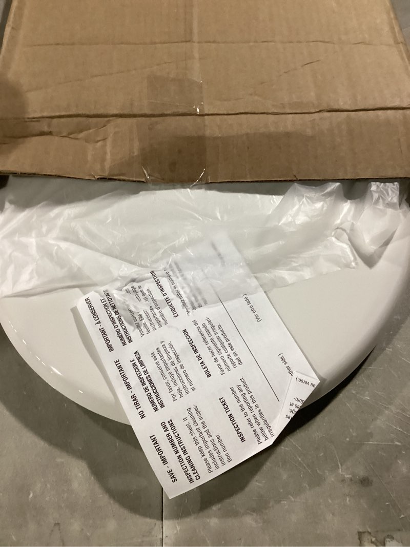 Condition photo showing Good Condition for Little2Big Toilet Seat with Built-In Potty Training Seat, Slow Close, Durable Plastic, Made in USA, ROUND, White