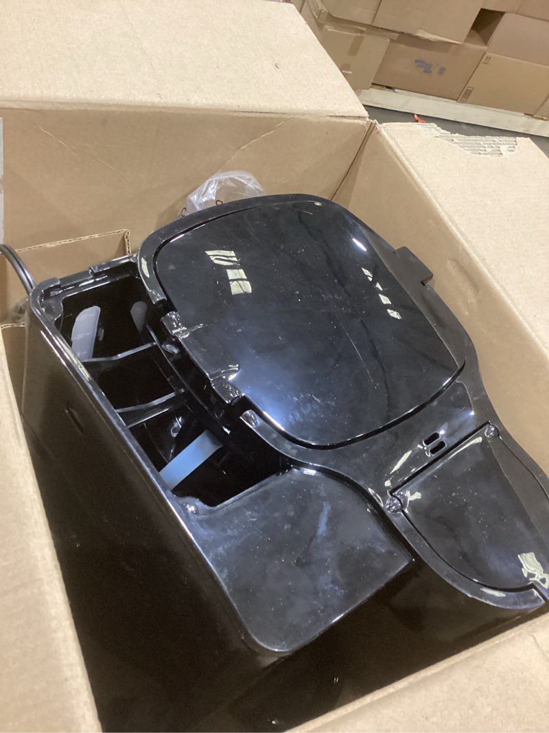 Condition photo showing As Is for Hamilton Beach 2-Way Programmable Coffee Maker, 12 Cup Glass Carafe And Single Serve Coffee Maker, Black with Stainless Steel Accents, 49980RG 12 Cup Black