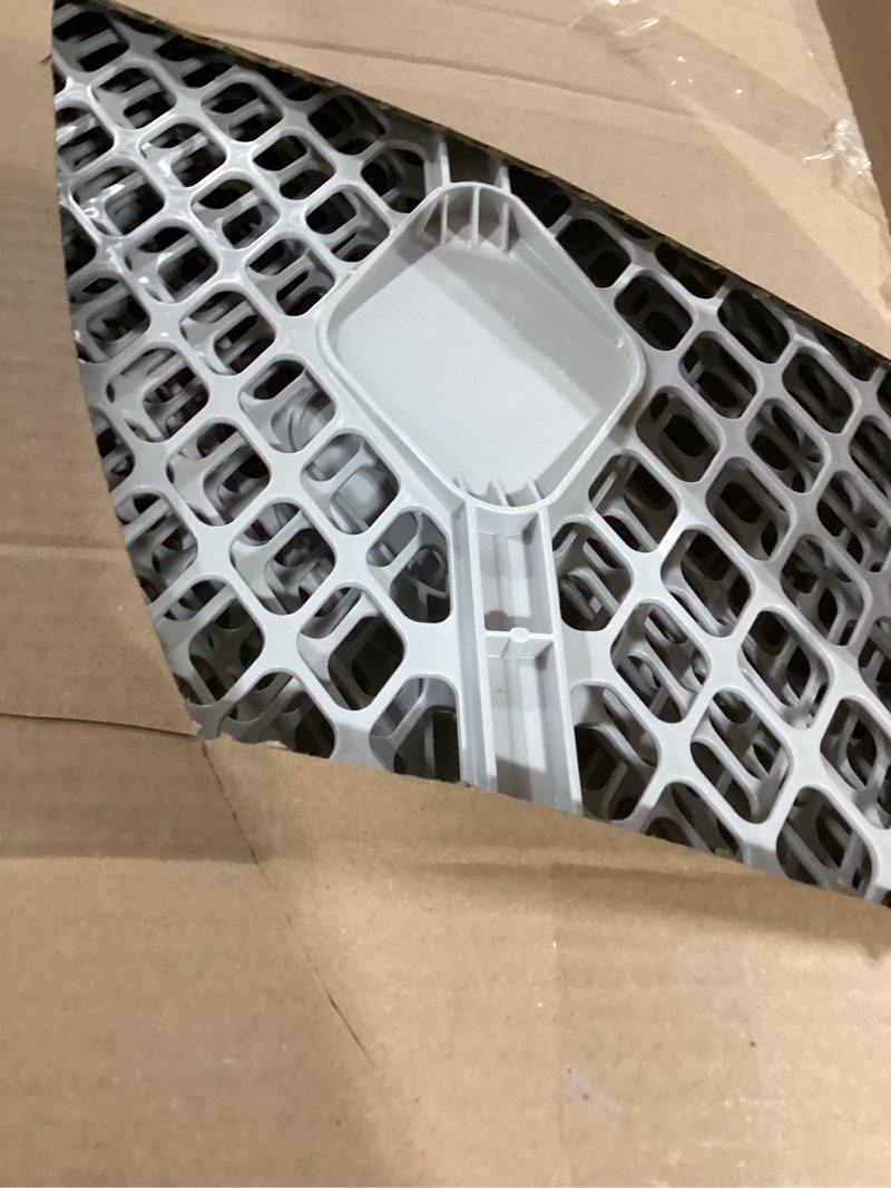 Condition photo showing Good Condition for MYPET North States Universal Pet Gate: 26” - 42” Wide Dog Gate. Can be Pressure Mounted or used as Swinging Door with Included Hardware. Dog Gates for Doorways, 26" Tall, Gray