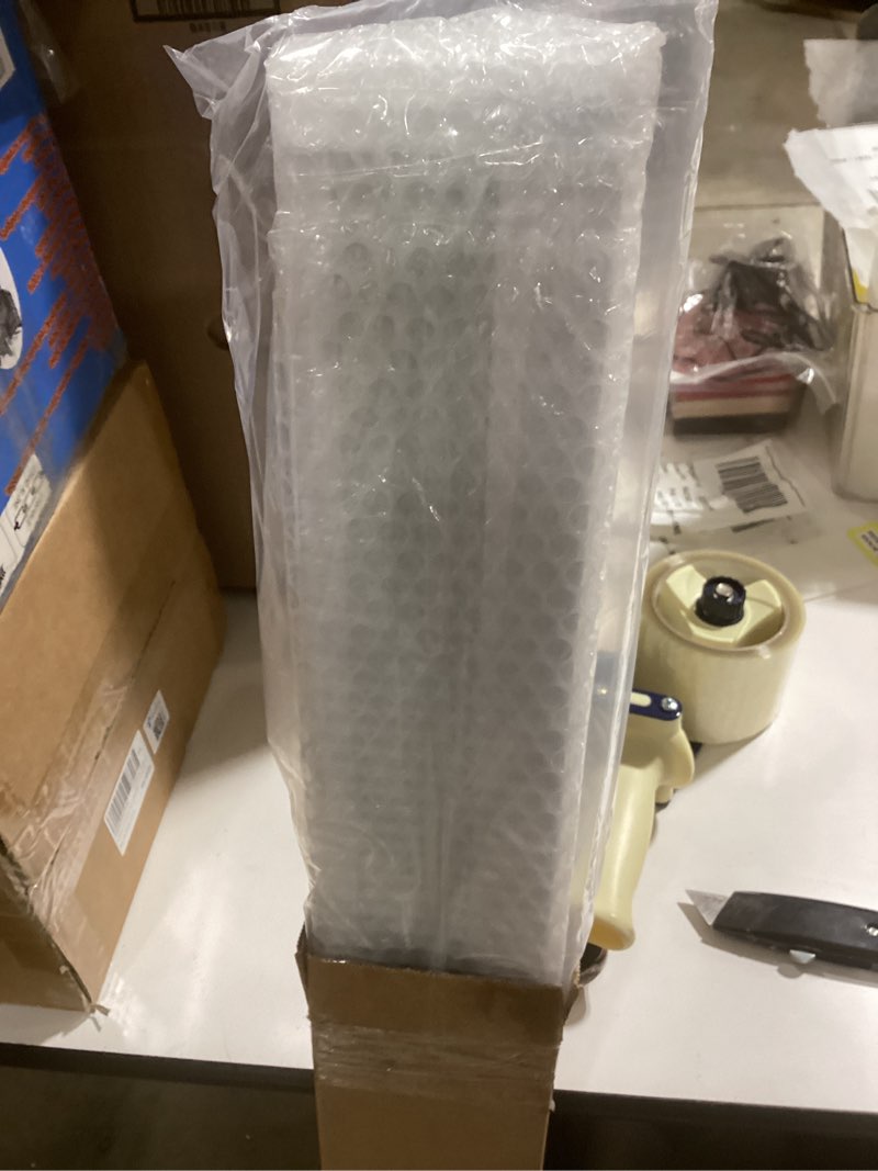 Condition photo showing New/Like New for Boolegon No Drill Cellular Shades for Indoor Windows,Noise Reducing & Thermal Insulating Honeycomb Blinds,Cordless Free Stop Blackout Blinds Easy to Install,36" W x 64" H,Blackout White Blackout White 36"W x 64"H