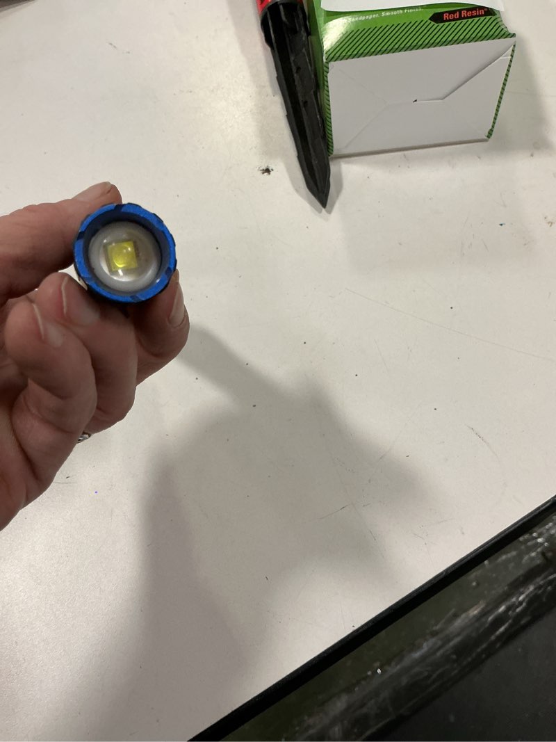 Condition photo showing As Is for Kobalt pen light