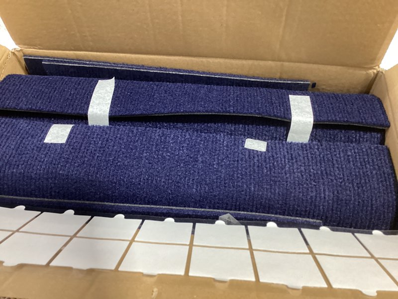 Condition photo showing Good Condition for 4pack cat scratch couch furniture and wall protector | adhesive cat scratch pad for covering cat tower, diy climbing cat scratcher couch protector from cat claws scratching (blue) 4 pack blue