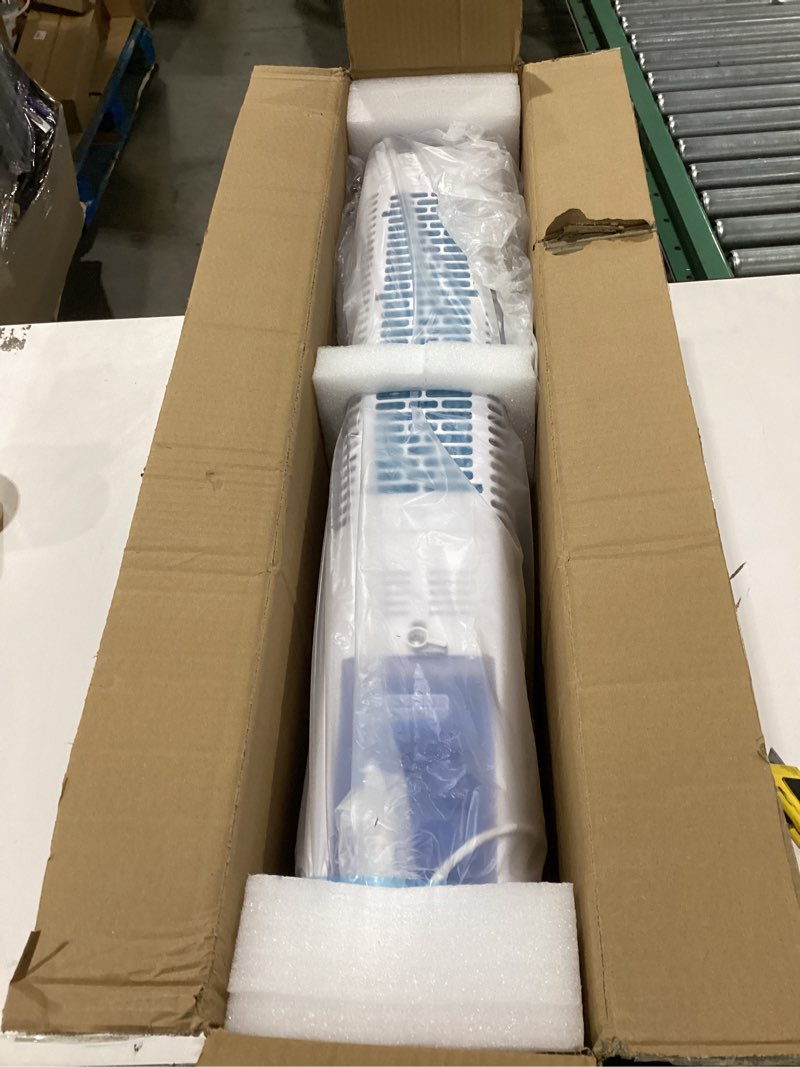 Condition photo showing New/Like New for Evaporative Air Cooler, 35" Windowless Air Conditioner Portable w/3 Speeds, 25ft Remote, Smart Timer & Water Tank, Portable Air Conditioners No Windows Needed, 90°Oscillating AC Unit for Room