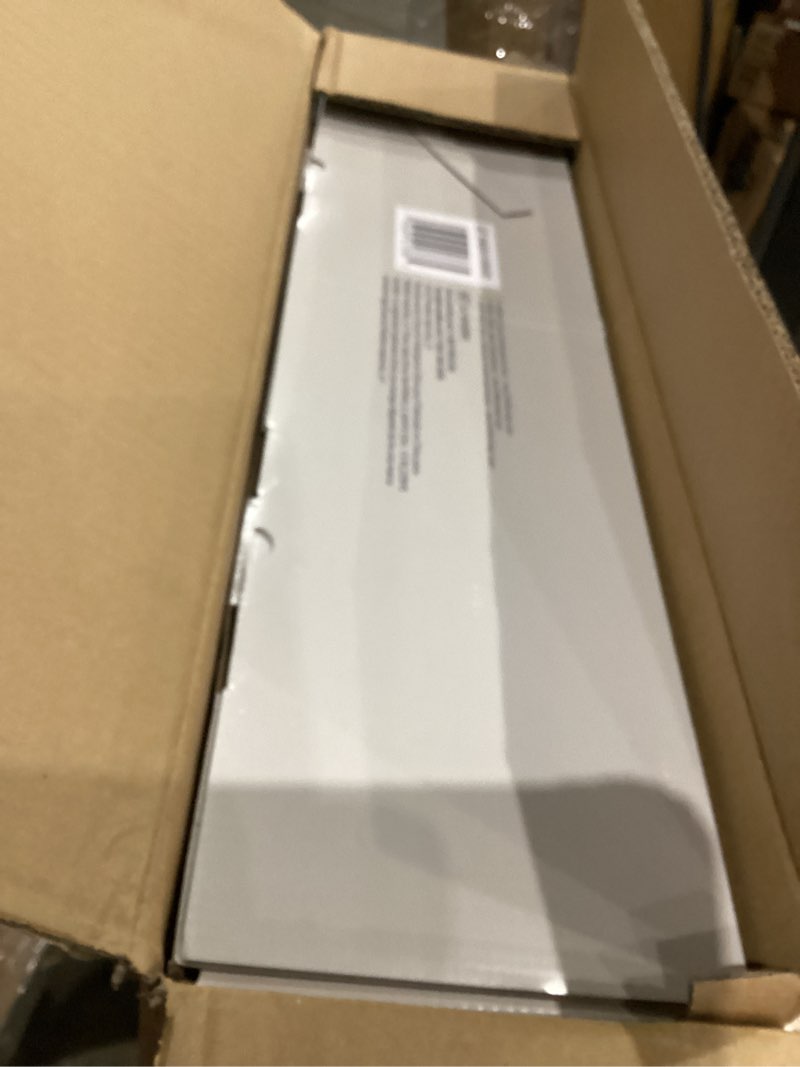 Condition photo showing As Is for Medline Bath Chair, Bench, Seat, Stool for Disabled, Seniors & Elderly Bathroom Transfer Inside Shower/Tub/Bathtub – 400 Lbs. Capacity, Gray