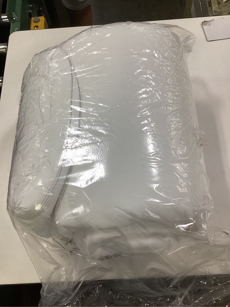 Condition photo showing Good Condition for ELEMUSE King Mattress Topper for Back Pain, Extra Thick Mattress Pad Cover, Plush Soft Pillowtop with Elastic Deep Pocket, Overfilled Down Alternative Filling White King