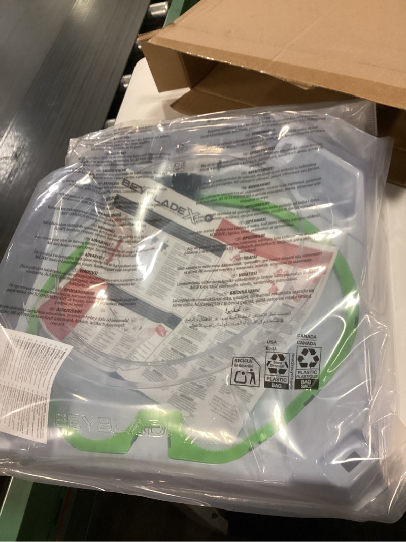 Condition photo showing New/Like New for Beyblade X BX-10 Tournament Beystadium, Authentic Takara Tomy Battle Arena Spinning-Top Toys, 8+ (Amazon Exclusive)