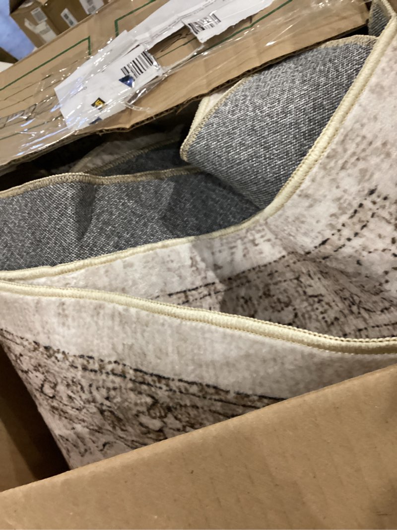 Non Slip Rug Pad Gripper, 9 x 12 Ft Extra Thick Foam Under Area Rug Carpet Pads for Any Hard Surface