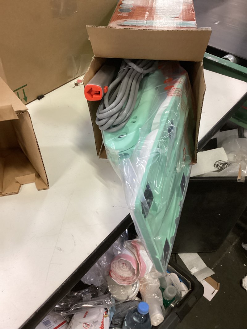 Condition photo showing New/Like New for Shark Steam Mop with 2 Machine Washable Dirt Grip Pads, Removable Water Tank, Lightweight, Steam Cleaner for sealed Hard Floors, Marble, Stone, Hardwood, Tile, Laminate, White/Seafoam, S1000