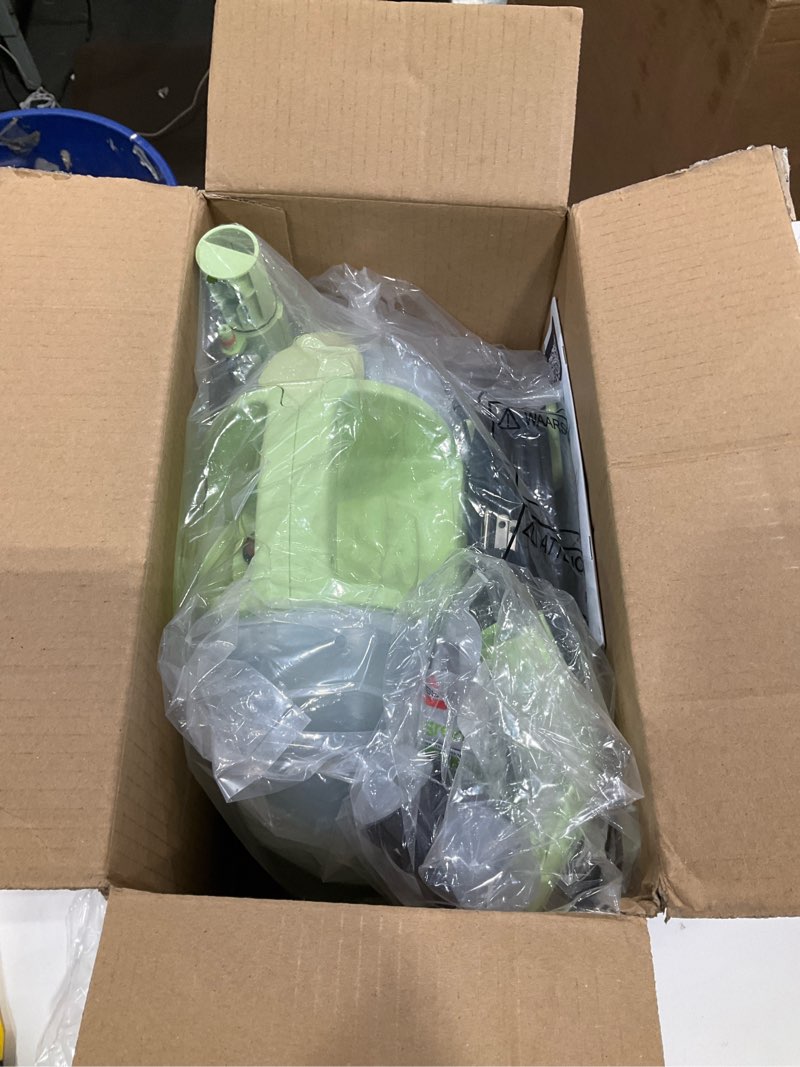 Condition photo showing Good Condition for bissell little green mini portable carpet and upholstery deep cleaner, car/auto detailer, with hydrorinse self-cleaning tool and 4" tough stain tool, tea green, 4075