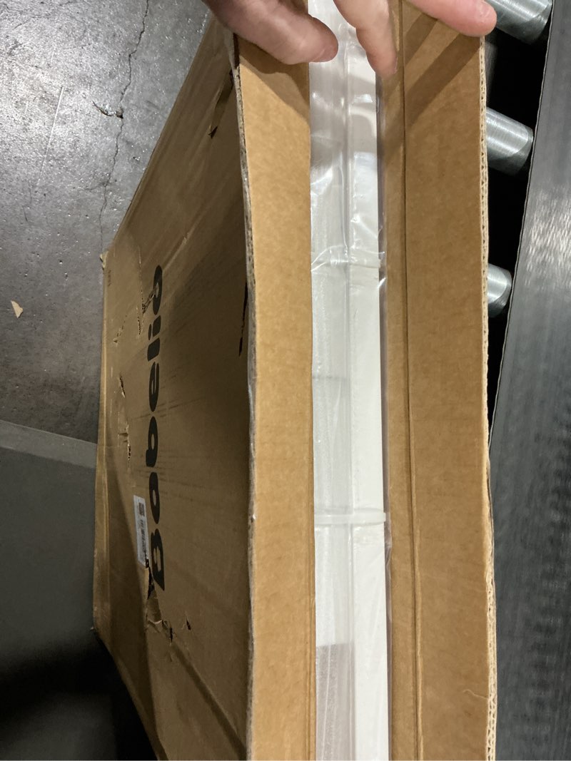 Condition photo showing Good Condition for BABELIO 36" Tall Baby Gate, PressGuard P7, 29-48" Auto Close Pressure Mounted Dog Gate for Stairs, Doorways & Hallway, Protector Basics Easy Walk Thru Pet Gate, White White 36"Tall 29"-48" Wide