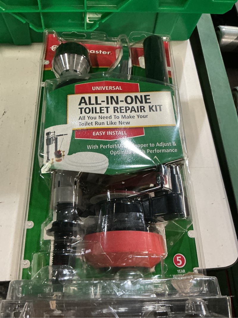 Condition photo showing New/Like New for fluidmaster 400akr universal all in one toilet repair kit for 2-inch flush valves, easy install 2 inches