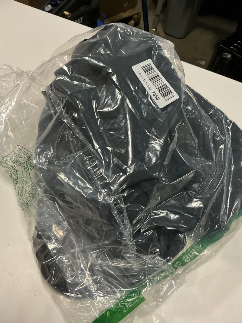 Condition photo showing New/Like New for Girl Winter Fleece Coat Long Puffer Jacket with Faux Fur Hood Waterproof Clothes Black 5-6 Years