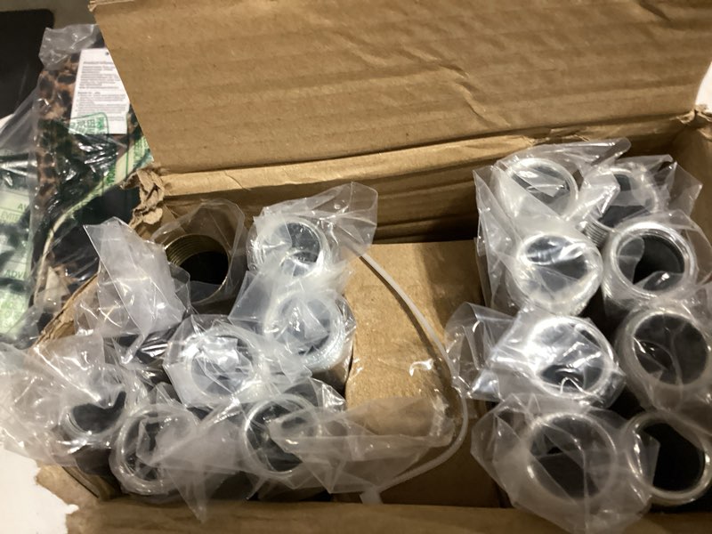 Condition photo showing Good Condition for 2 Pack Warm Gold Curtain Rods for Windows 72 to 144 Inches Adjustable Length Heavy Duty 1" Diameter Brass Window Curtain Rod with Solid Metal Finials for Outdoor Farmhouse Bedroom Kitchen Living Room Warm Gold 16"-150"|2 Pack