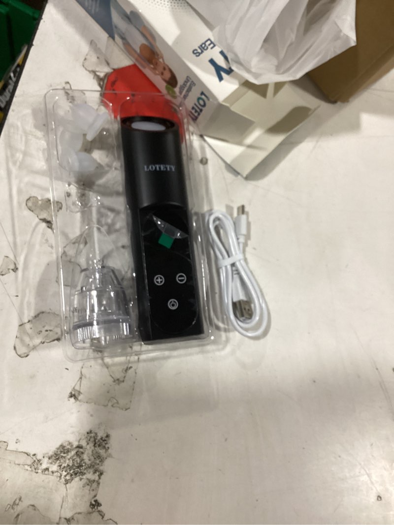 Condition photo showing New/Like New for eustachian tube unclogger - ear pressure relief device for flying & diving, unblock eustachian tube & balancing ear pressure to relieve tinnitus and earache black