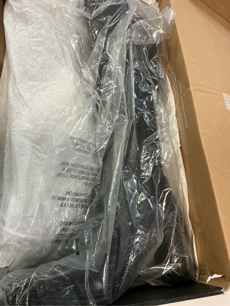 Condition photo showing New/Like New for naturalizer women's axel2 waterproof knee high boot black waterproof leather 9