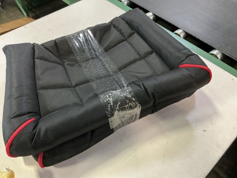 Condition photo showing As Is for vibrant life durable & water-resistant dog crate mat  black  30in