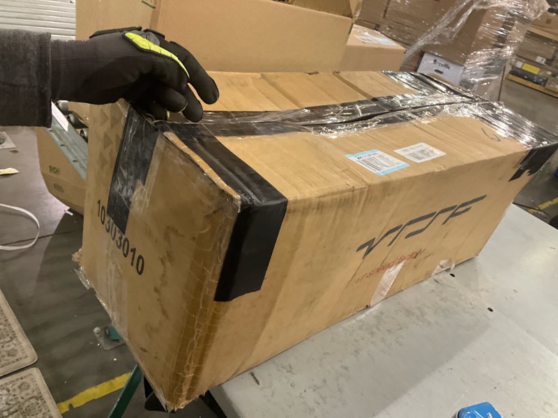 Condition photo showing As Is for Eureka E20 Plus Robot Vacuum and Mop Combo, Robot Vacuum Cleaner with Bagless Self Emptying Station, 45-Day Capacity 8000Pa Suction and Anti Hair-Tangling Brush App Control LiDAR Navigation Black