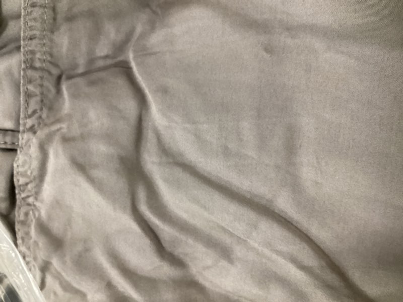 Condition photo showing Good Condition for bamboo duvet cover, king/cal king, stone