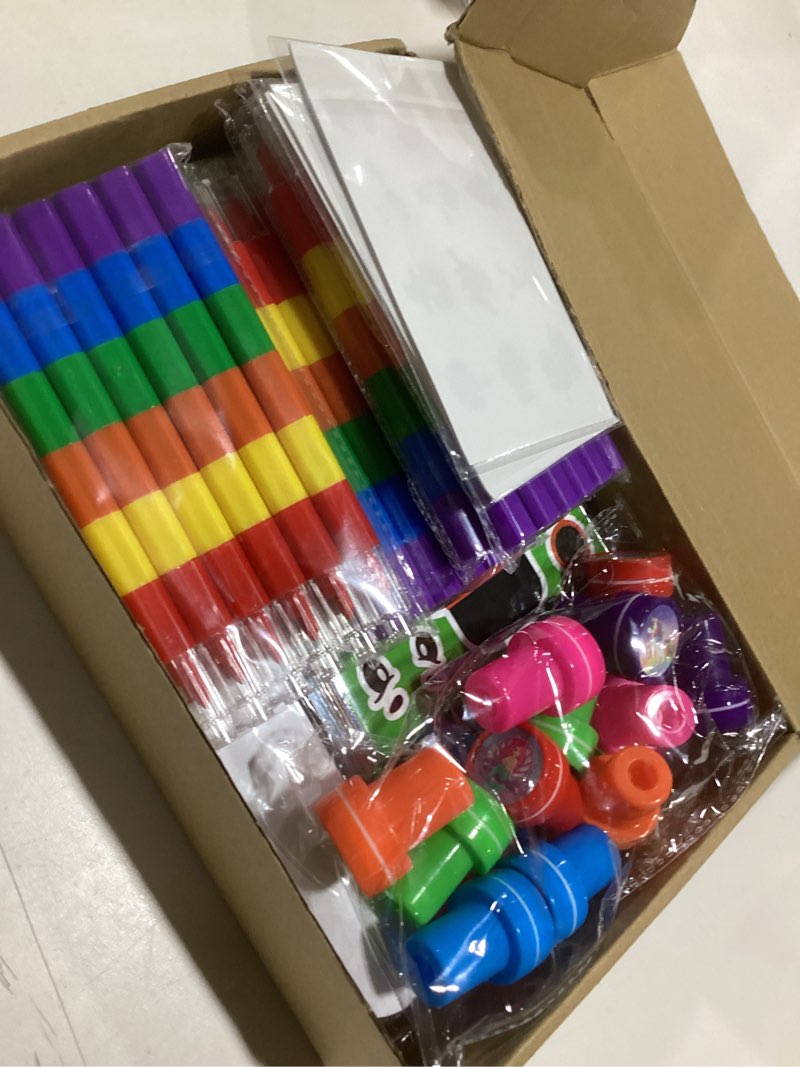 Condition photo showing Good Condition for BenLouis 192Pcs Kids Party Favors Mini Coloring Books Crayon Slap Bracelets Stickers Set Bulk for Kids 4-8-12 Classroom Birthday Gifts Goodie Bags Pinata Stuffers School Rewards Crafts Supplies