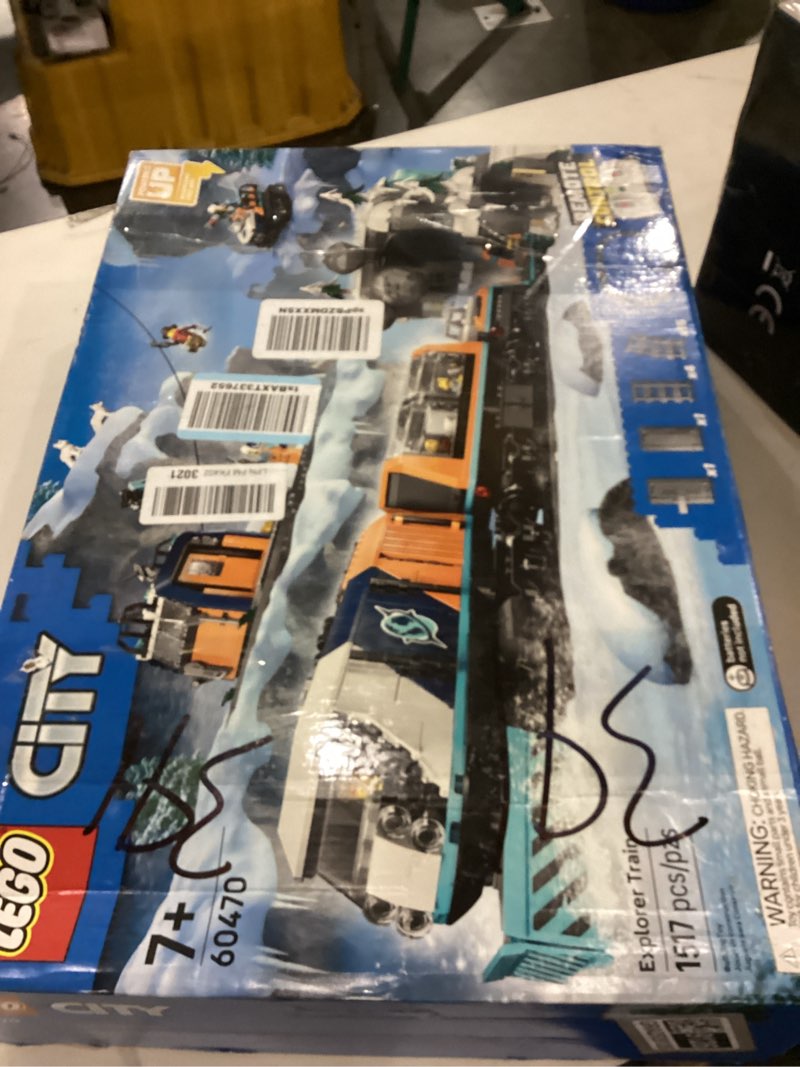 LEGO City Explorers' Arctic Polar Express Train Set - Building & Learning Toys for Kids - Remote Con