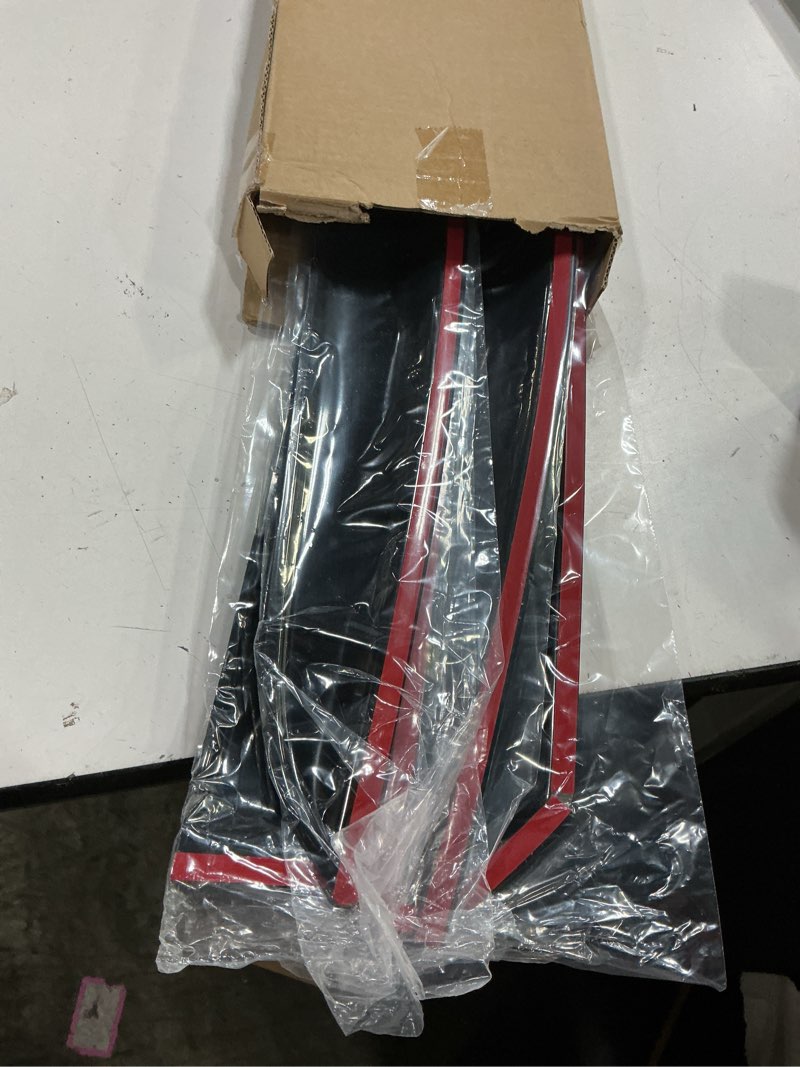 Condition photo showing Good Condition for kpy rain guards fit for 2020-2025 nissan versa sedan, out-channel window visors vent wind deflectors 4pc, car accessories for 20-25 versa sedan 2020-2025 versa sedan