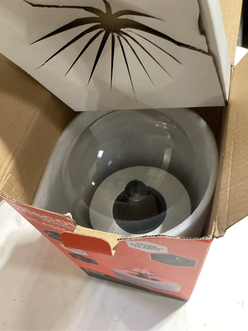 Condition photo showing Good Condition for discovery™ plasma globe lamp - touch & sound sensitive lightning| electric tesla coil base design| educational stem toy| home & room décor| light-up plasma orb| interactive globe| fun science gift