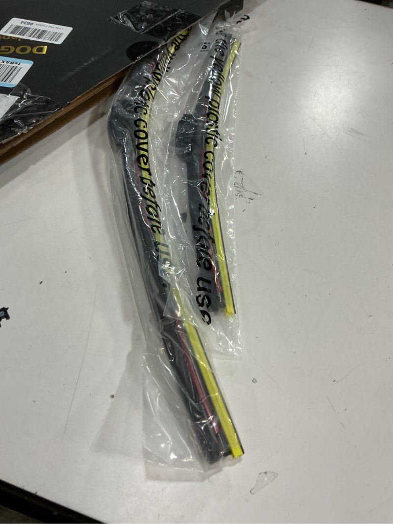 Condition photo showing Good Condition for DOG TAIL Windshield Wiper Blades for My Car 26"+16" with Multiple Adapter for Most Vehicle, Automotive Replacement All-Season OEM Front Windshield Wiper Blades Set with Durable Rubber Formula