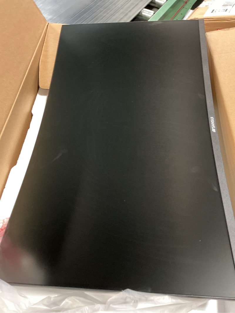 Condition photo showing Good Condition for SANSUI 32 Inch Curved 240Hz Gaming Monitor High Refresh Rate, FHD 1080P Gaming PC Monitor HDMI DP1.4, Curved 1500R, 1Ms MPRT, HDR,Metal Stand,VESA Compatible(DP Cable Incl.) 32in 240Hz Curved Gaming FHD 32in 240Hz Curved Gaming FHD