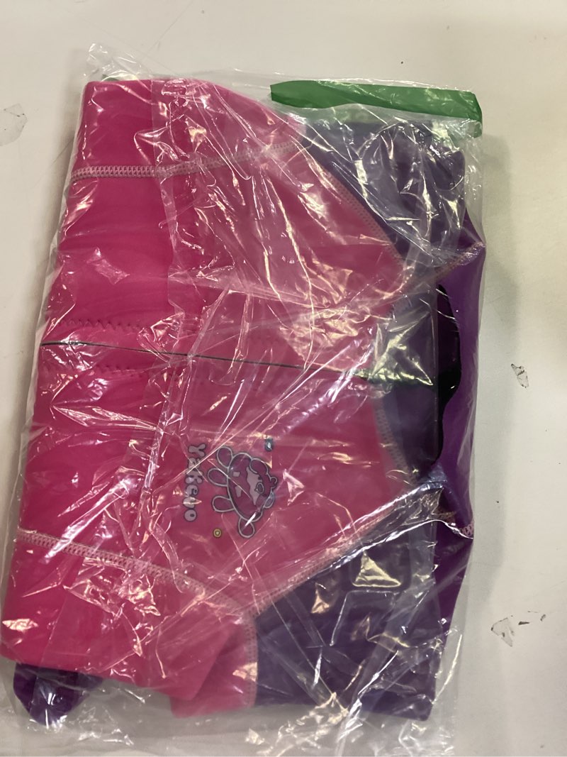 Condition photo showing New/Like New for Kids Wetsuit Jackets 2mm Wetsuit Tops Boys Girls Keep Warm in Cold Water Neoprene Long Sleeve Wet Suit Jacket for Water Sports Scuba Diving Surfing Swimming Purple Cuff 8