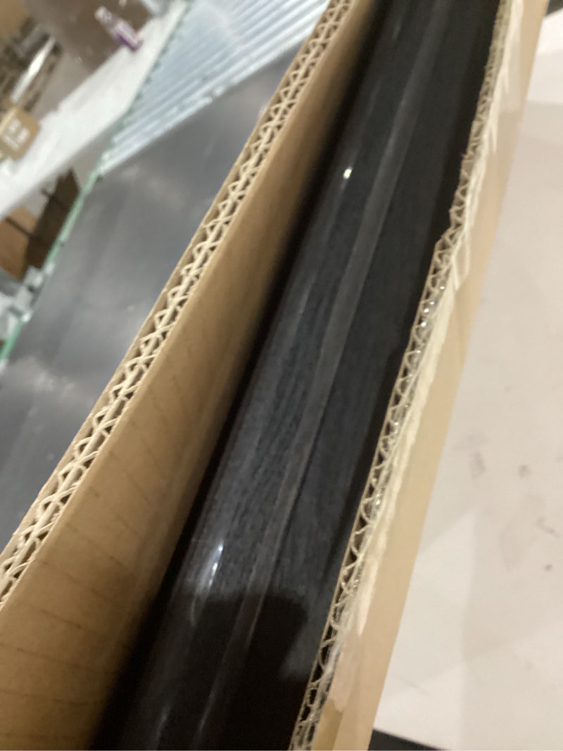 Condition photo showing Good Condition for Large Framed Neutral Abstract Wall Art for Living Room, Set of 2 Black and Beige Modern Canvas Prints Paintings Artwork for Walls, Minimalist Block Lines Pictures for Hallway Office Wall Decor 24x36 In 24" W x 36" H x 2Pcs Minimalism
