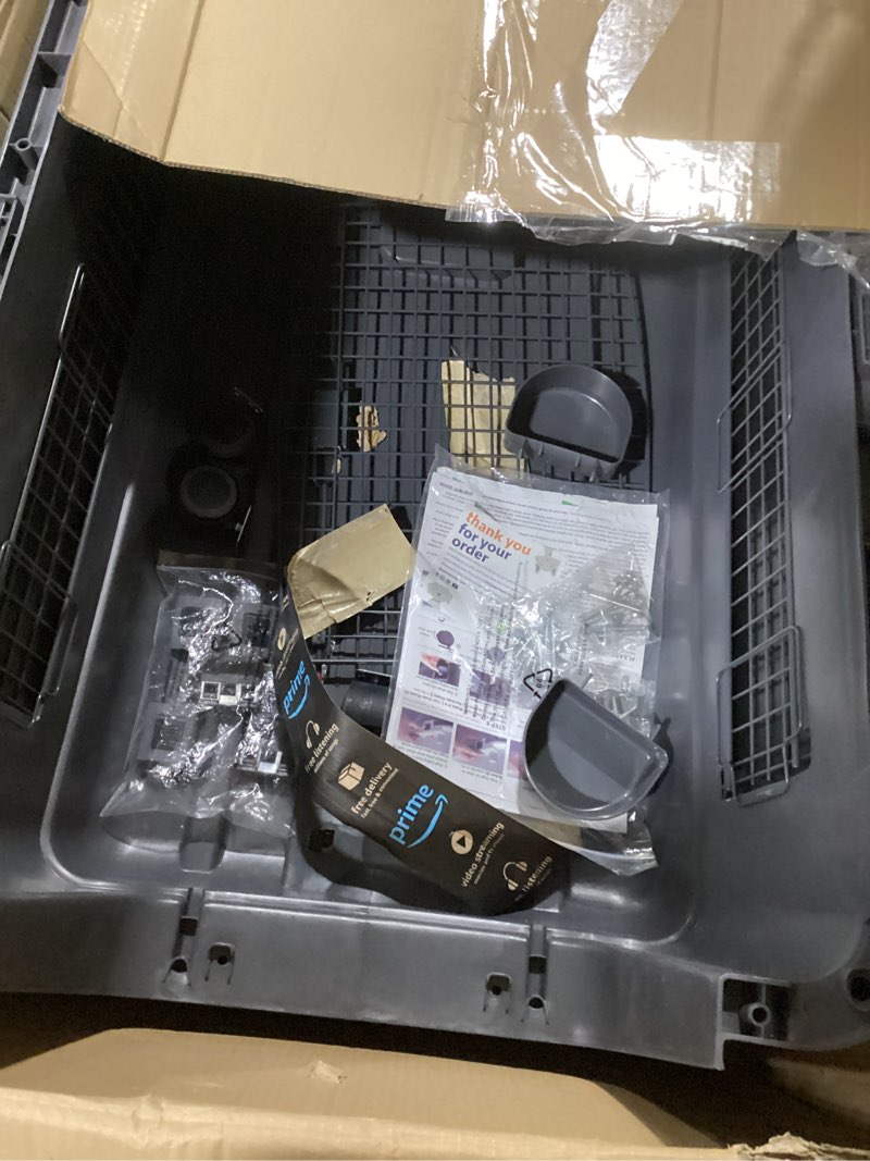 Condition photo showing Good Condition for SportPet Designs Plastic Airline Approved Kennels Wire Door Travel Dog Crate, X-Large