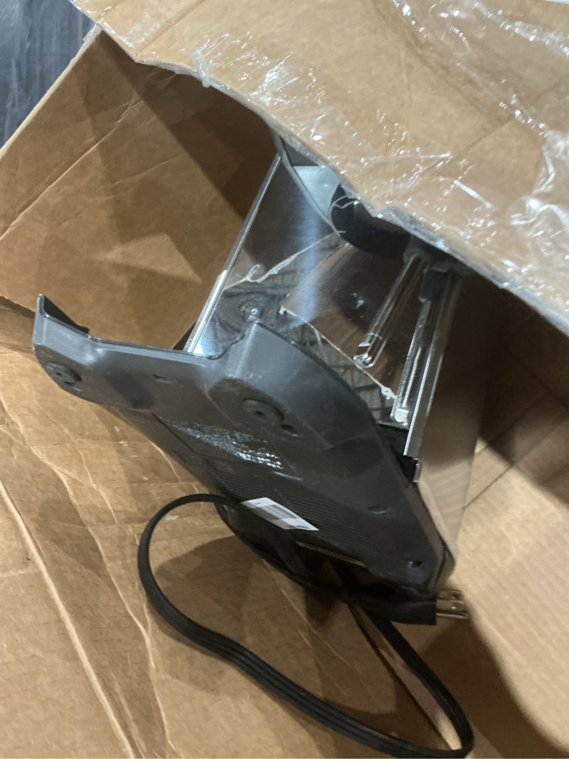 Condition photo showing As Is for (incomplete, missing pieces)breville bambino espresso machine bes450bss, brushed stainless steel