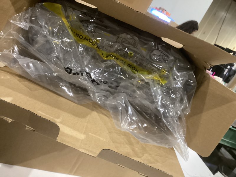 Condition photo showing As Is for Bedsure Full Size Comforter Set, Grey Soft Prewashed Bedding for All Seasons, 3 Pieces GentleSoft™ Warm Down Alternative Bed Set, 1 Lightweight Comforter (82"x86") and 2 Pillowcases (20"x26") Full(82"x86") 26 - Grey