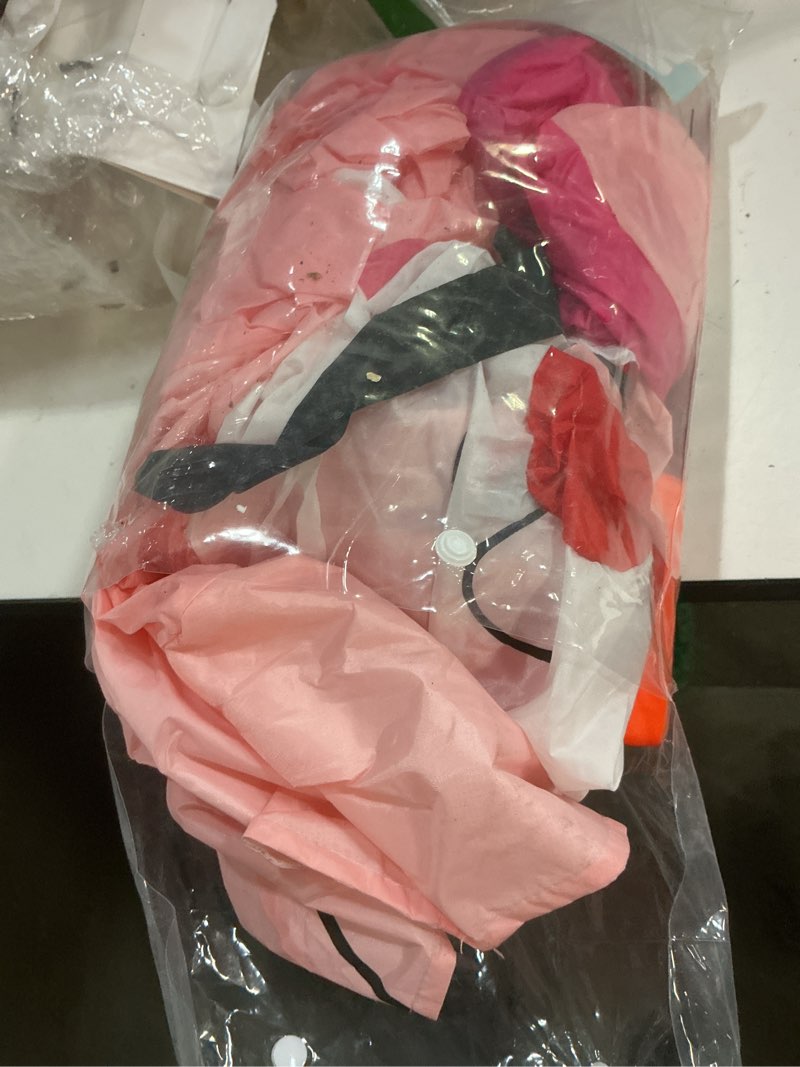 Condition photo showing As Is for arokibui inflatable easter bunny costume blow up rabbit mascot costume for cosplay party halloween suit festival suit bunny costume kids