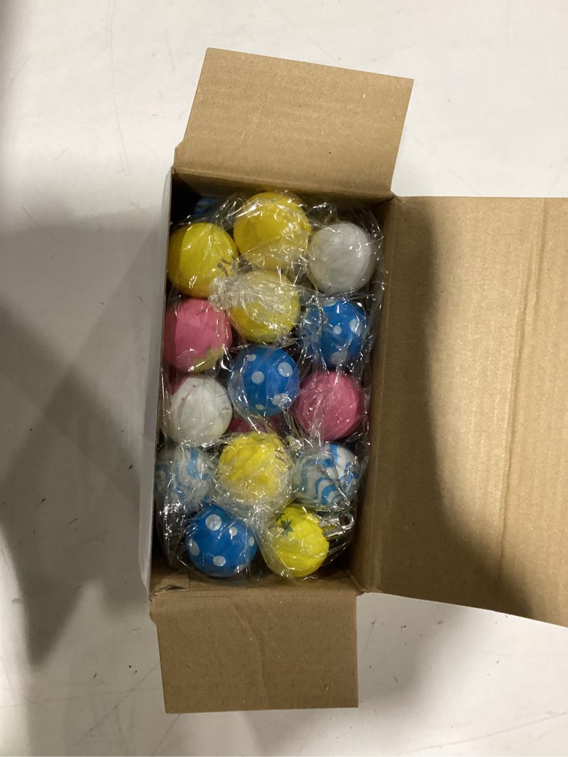 Condition photo showing New/Like New for hydren 40 pcs summer tree ornaments 1.2 inch mini summer hanging tree decorations coconut dot wave stripe flamingo ornaments tropical party decor for home luau holiday decorative supplies hawaiian style