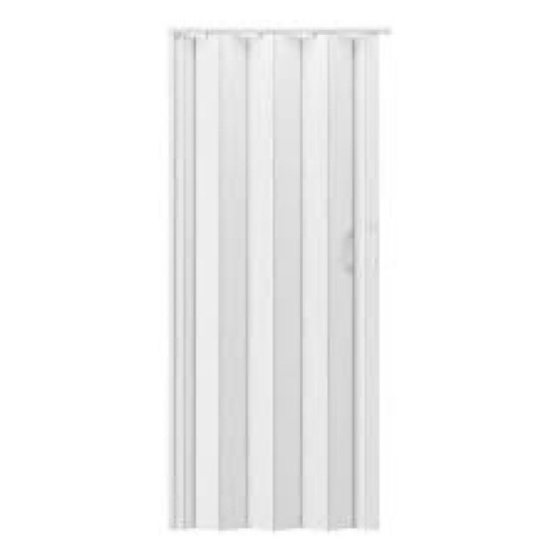 Studio folding  door Studio Series 32" W PVC Foldable Accordion Doors, White
