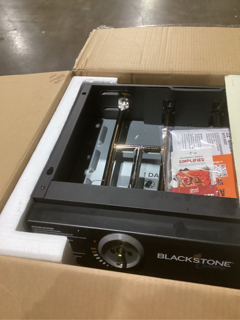 Condition photo showing Good Condition for Blackstone-Culinary-2-Burner-Liquid-Propane-Flat-Top-Grill