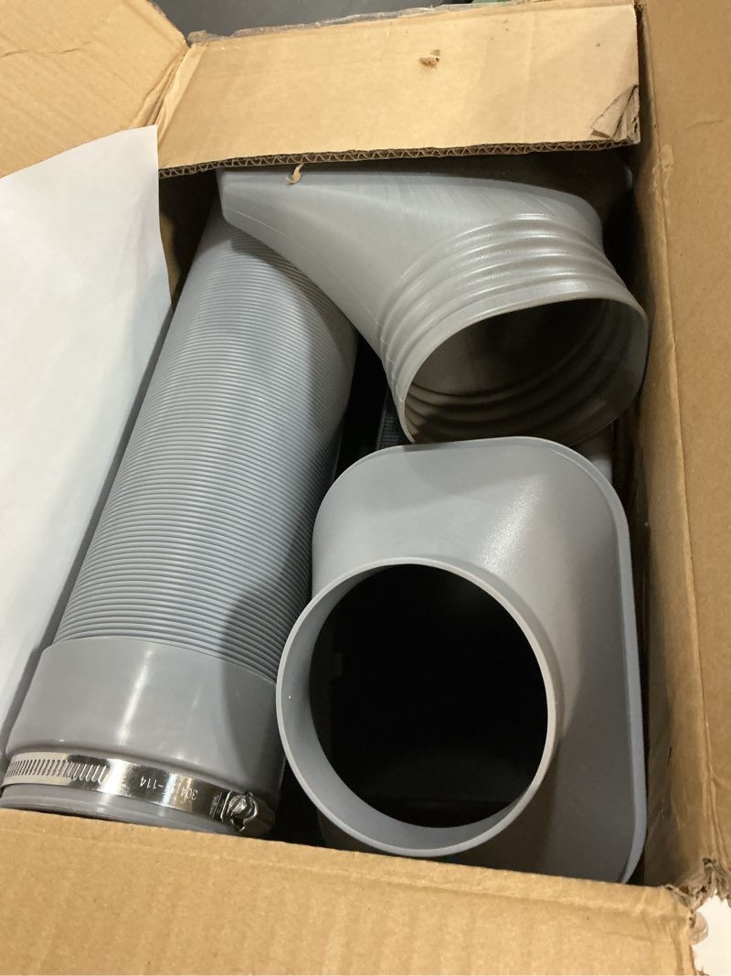 Condition photo showing Good Condition for CO-Z Airbrush Spray Booth with Dual Fans & 4 LED Lihts, Folding Painting Booth with 19.5 cm Turntable, Portable Hobby Air Brush Booth with 140 cm Exhaust Hose for DIY Painting Model Craft Cake More L, Dual Fans