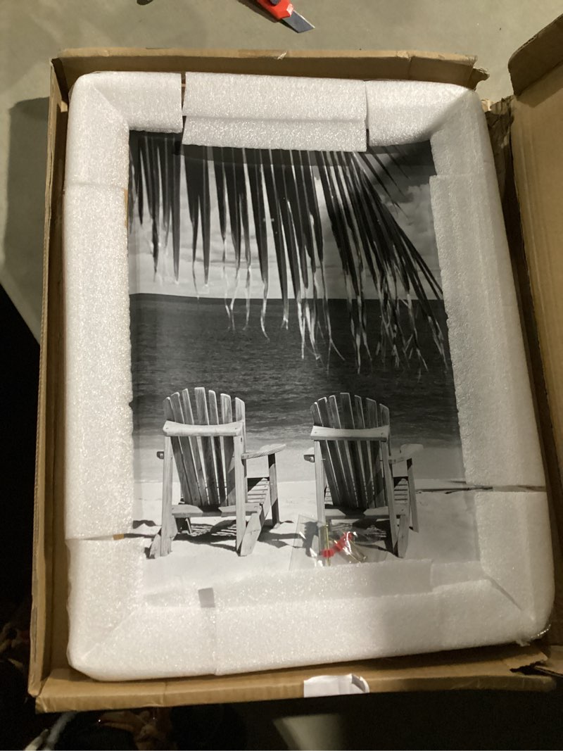 Condition photo showing Good Condition for Classic 11.75x16.5 Photo Frames: Ornate Gold A3 Picture Frames for Home Wall Art Decor Framed Display Photos, Wooden Antique Gallery Wall Mount Frame for 11.75x16.5 inch Puzzles Paintings Canvas A3 Balck&Gold