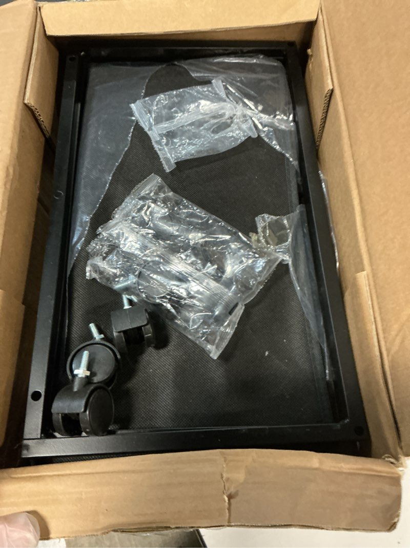 Condition photo showing As Is for Under Bed Storage with Wheels, Under The Bed Storage Drawers On Wheels, Rolling Underbed Drawers, Lockable, Heavy Duty, XXXXL Size 90L 2-Packs XXXXL Black