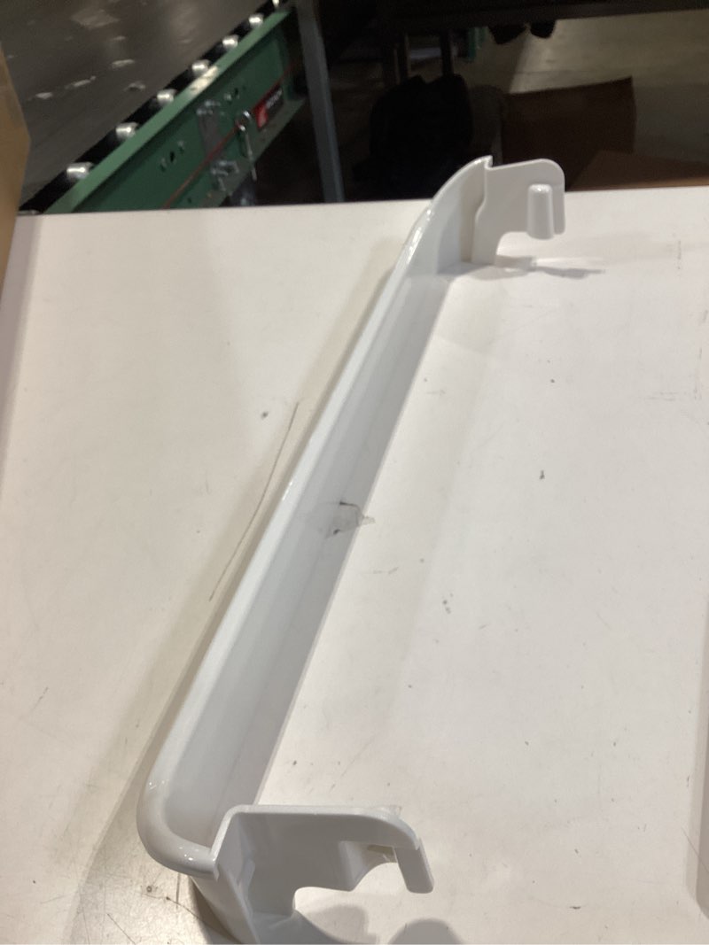 Condition photo showing Good Condition for similar to upgrade] 240534901 refrigerator door shelf rack bar fit for frigidaire kenmore replace 948954 ap3214630 ps734935 eap734935 frigidaire door shelf retainer bar figure 5,6,7 lists the compatible models.