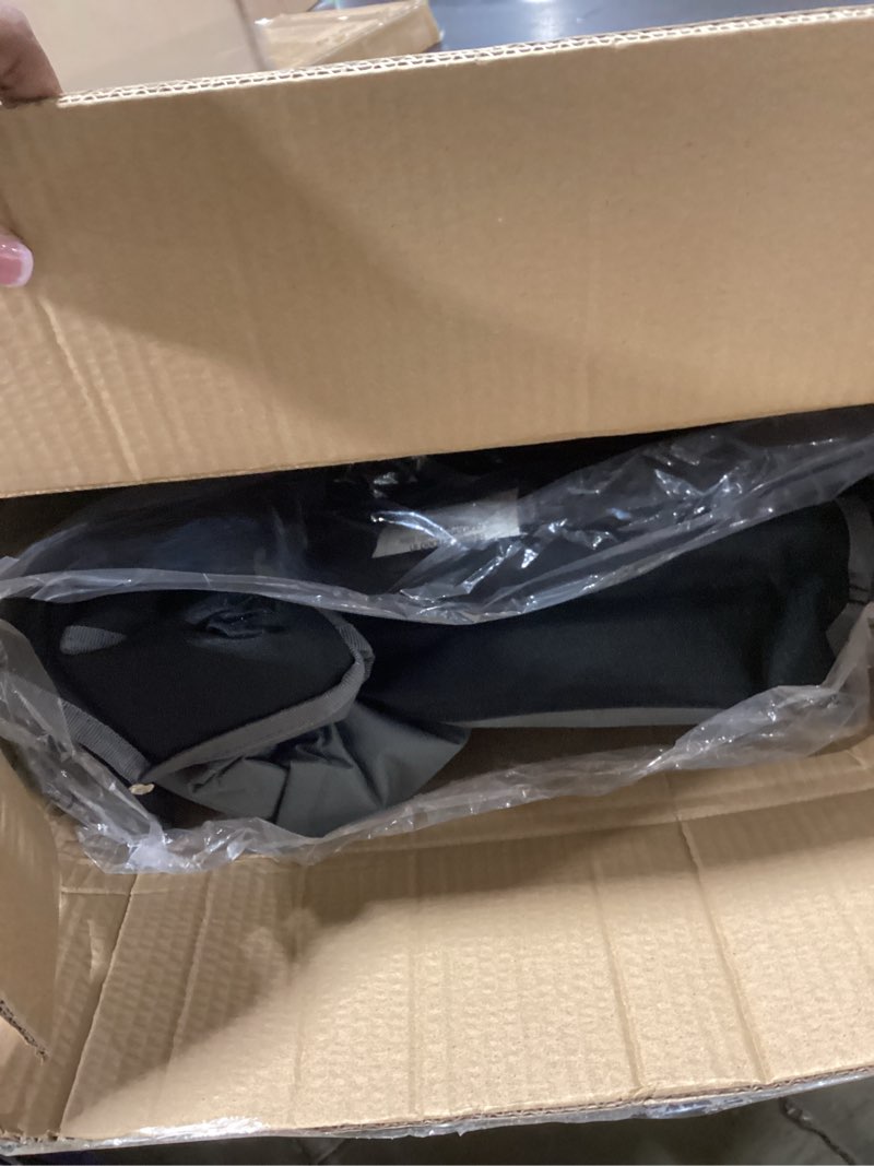 Condition photo showing New/Like New for EVER ADVANCED Medium Tall Directors Chair Foldable Makeup Artist Chair Bar Height with Side Table Cup Holder and Pocket Footrest, Supports 400LBS (Grey, Seat Height: 23.2 inches) Grey Seat height: 23.2 inches