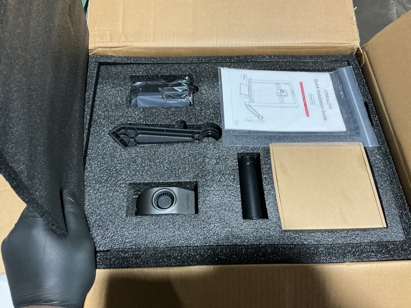Condition photo showing New/Like New for creality ender 3 v3 3d printers, 600mm/s high speed printing machine with core xz, dual-gear direct extruder, 60w 300? hotend, auto-leveling diy 3d printer 8.66x8.66x9.84 inch