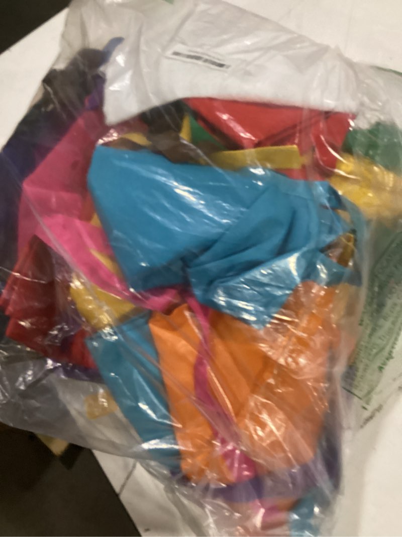 Condition photo showing Good Condition for total 12 pcs plain color bib apron adult with 2 front pocket (mixed colour)