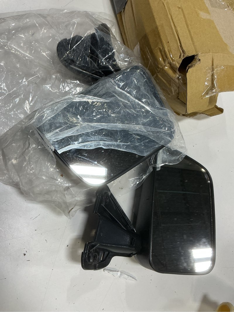 Condition photo showing Good Condition for eccpp manual side view mirrors left & right pair set for 1987-89 toyota 4runner & 1987-95 toyota pickup
