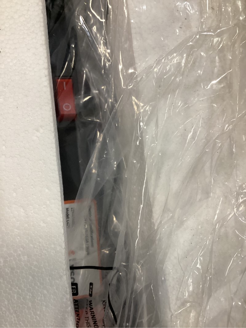 Condition photo showing New/Like New for Walking Pad Treadmill with Incline,Treadmills for Home and Office,340 Lb Capacity,4 in 1 Portable Under Desk Treadmill with Remote Control,Large LED Display Black orange