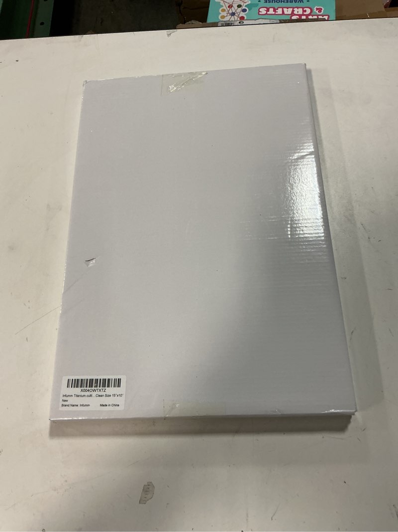 Condition photo showing New/Like New for Titanium cutting boards for Kitchen,2-in-1 Double Sided Food Grade,Pure Titanium and Wheat Straw PP, Double Chopping Boards for Meat and Fruits Easy to Clean Size 15’’x10’’